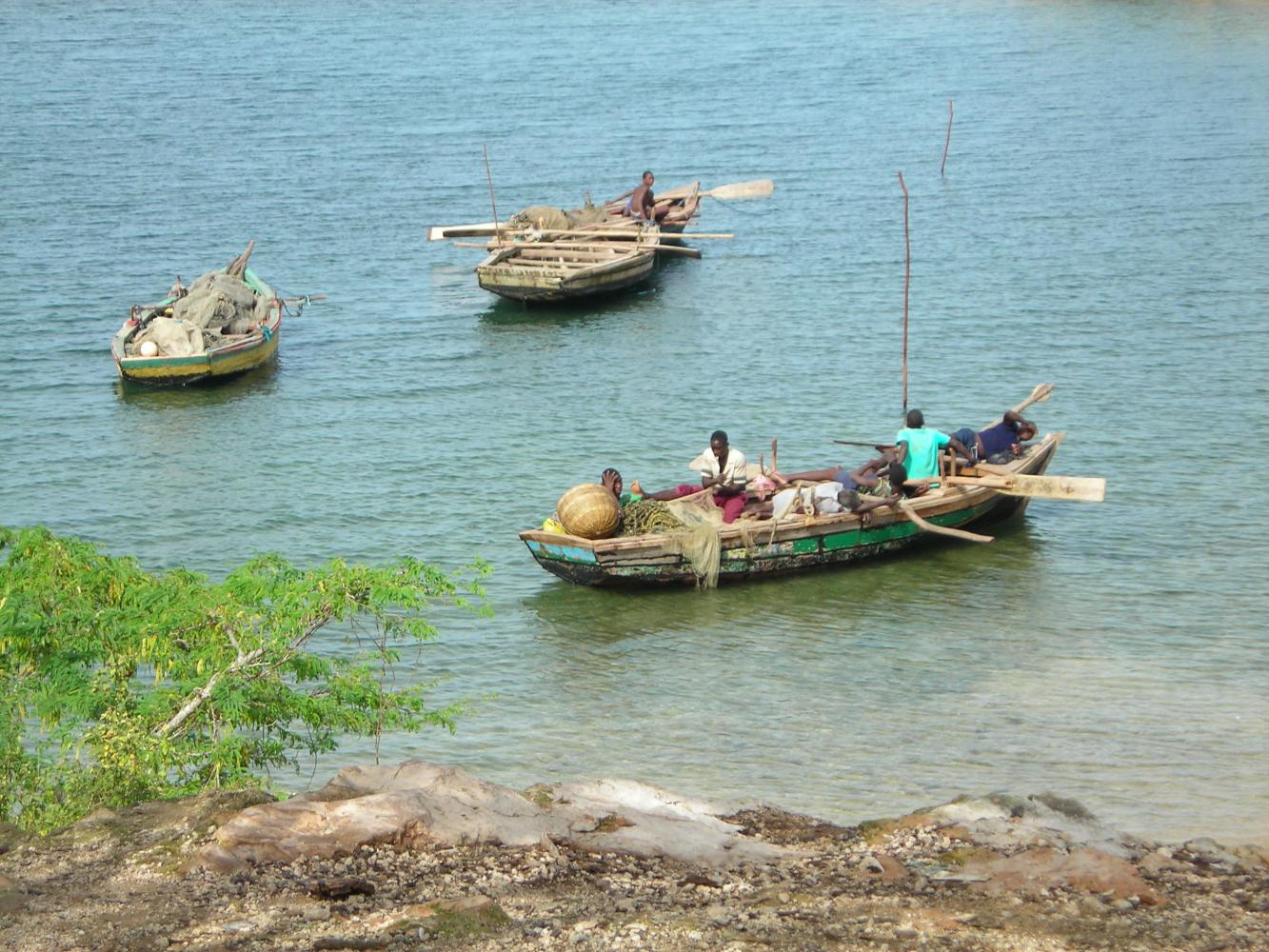Boats in Haiti