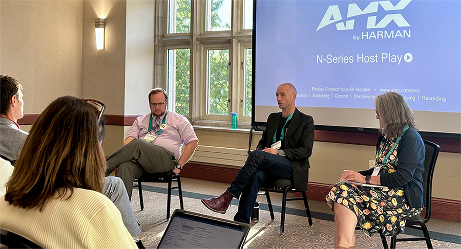 Seth Howes during conference