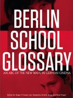 Berlin School Glossary Cover