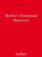 Molière's Metatextual Maneuvers