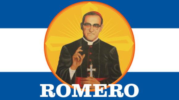 A photo identifying the Romero series with a picture of Romero