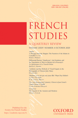 cover image of French Studies