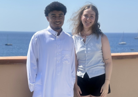 MU Student in Girardini-Naxos, Sicily