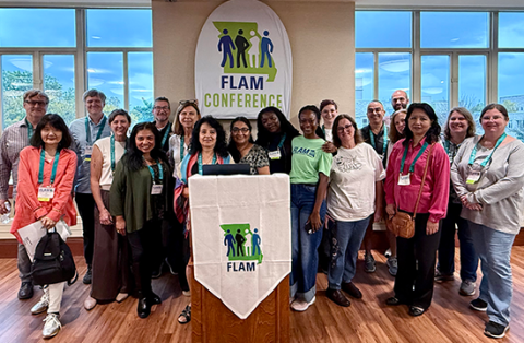 FLAM Conference attendees