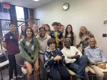 Prof. Cordones-Cook and Zurbano with their hosts at Vanderbilt University