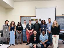 Presenters and organizers at the IMSI Student Conference