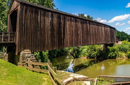 A photo of a covered bridge in Cape Girardeau