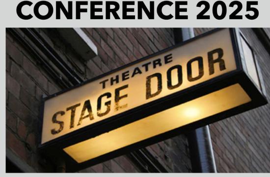 Photo of conference text
