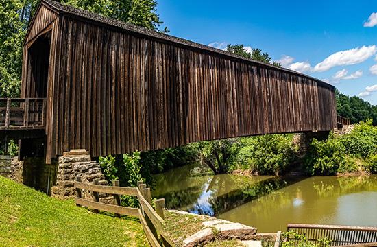 covered bridge