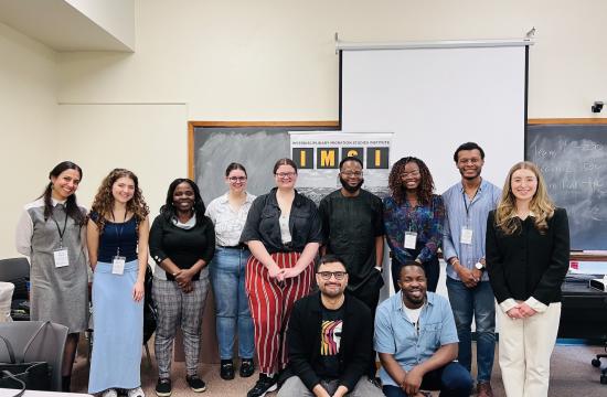 Presenters and organizers at the IMSI Student Conference