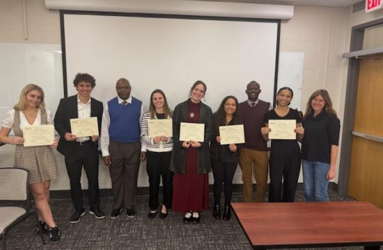 ARI students & faculty attending undergrad research symposium
